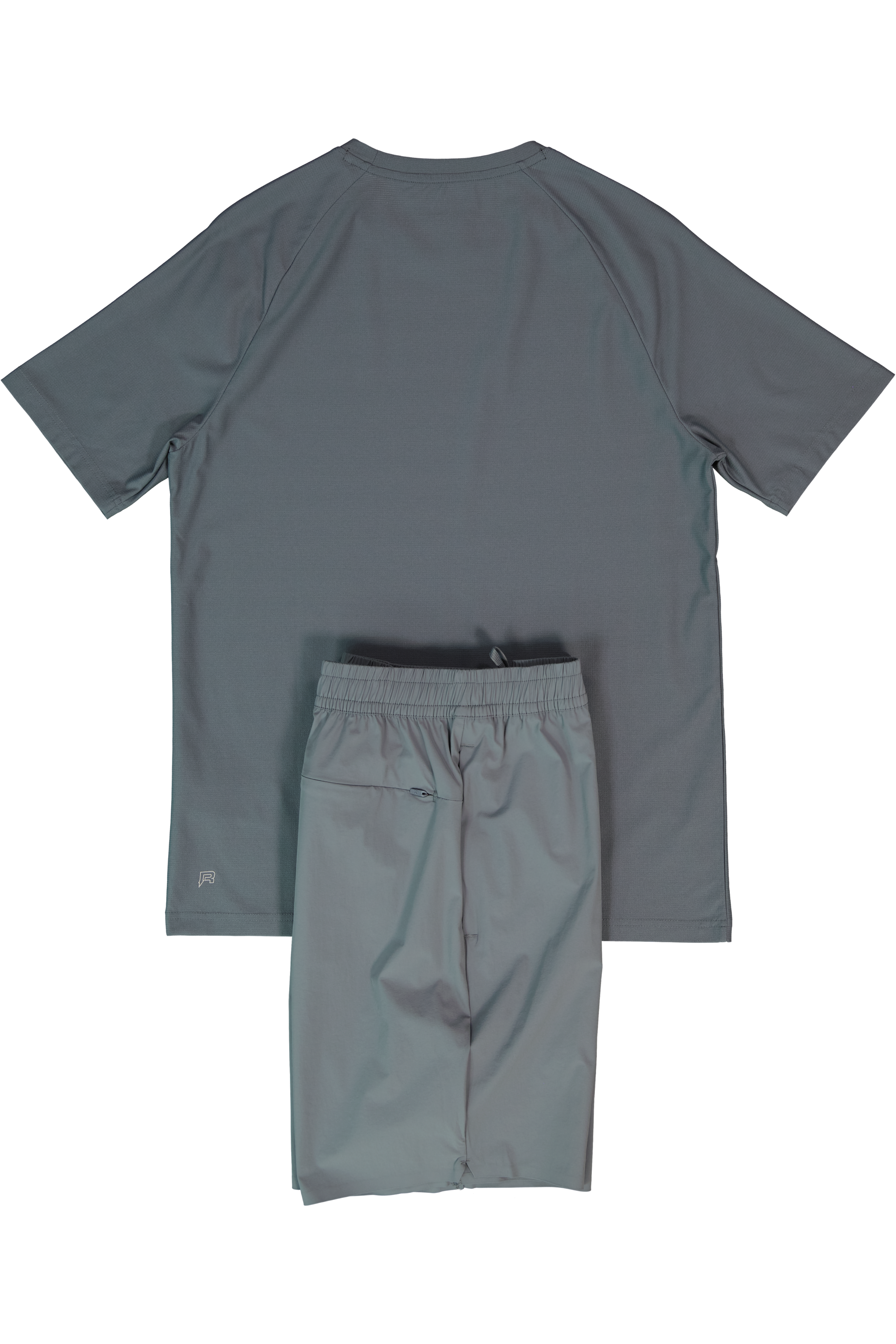 Men's Reprimo Blue Steel Horizon T-Shirt & Short Set — view 5