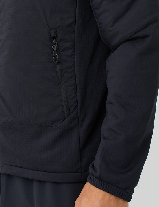 Men's Reprimo Caldex Insulated Hybrid Jacket & Pant Tracksuit Set Black