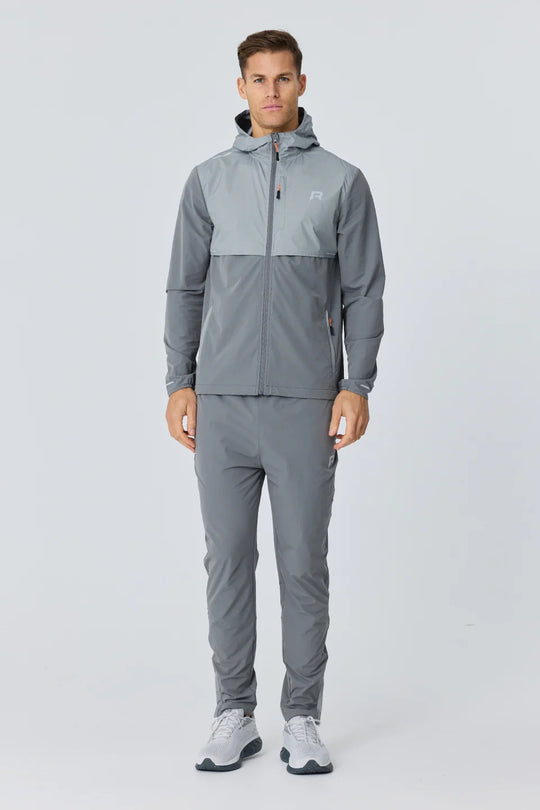 Men's Reprimo Charcoal Marble Summit Tracksuit Jacket & Pant Tracksuit Set
