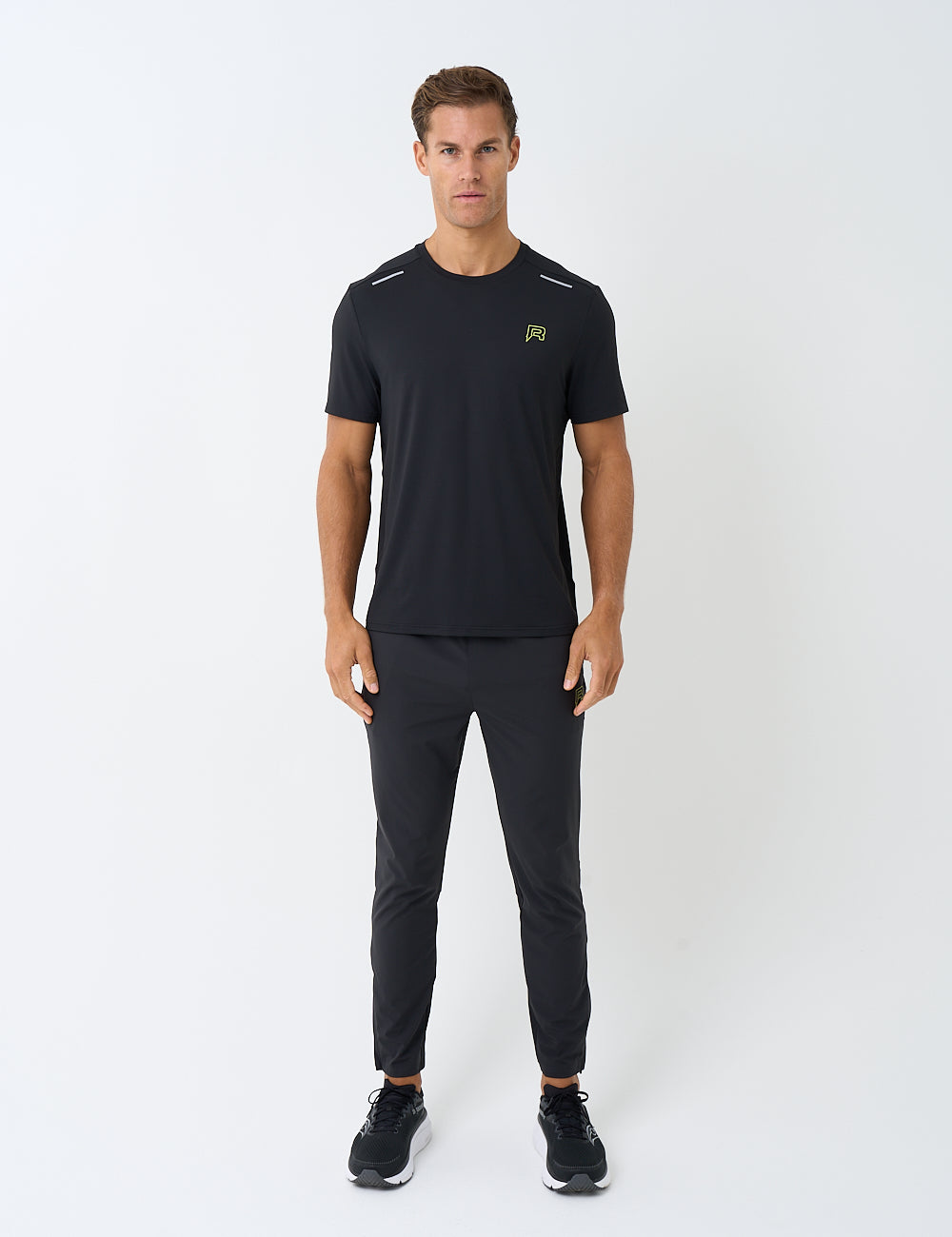 Men's Reprimo Flight T-Shirt in Black / Neon