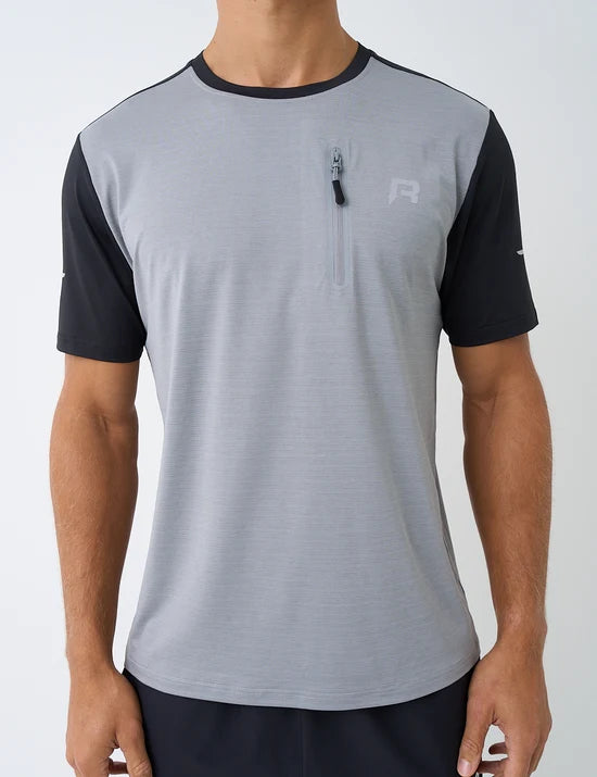 Men's Reprimo Geyser T-Shirt in Marble / Obsidian