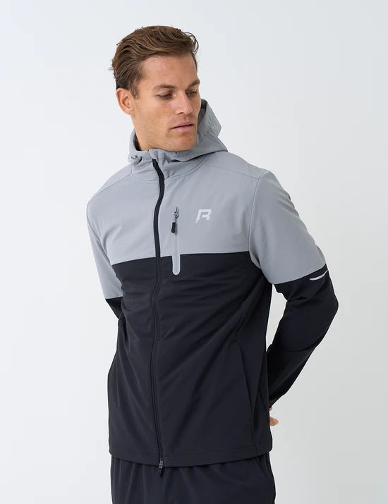 Men's Reprimo Geyser Windbreaker in Marble Obsidian