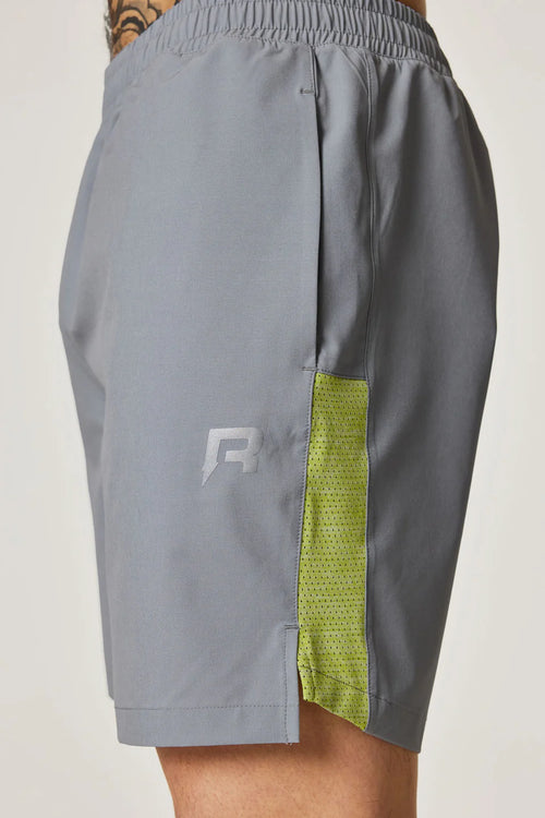 Men's Reprimo Grey Volt Track Short — view 2