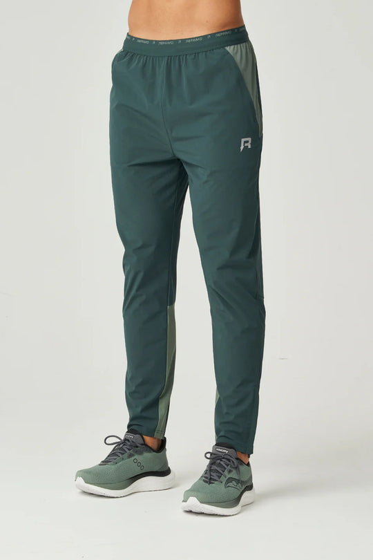 Men's Reprimo Hunter Green Botanical Flight Pant
