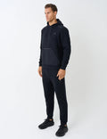 Men's Reprimo Hybrid Motion Hoodie & Jogger Tracksuit Set Black