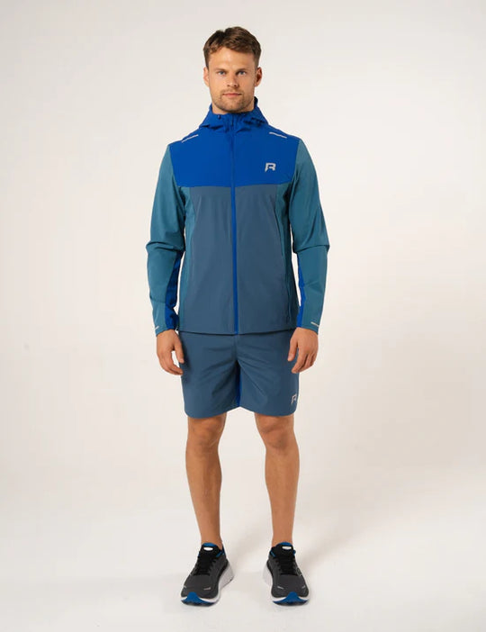 Men's Reprimo Indigo Twilight Flight Windbreaker & Short Set