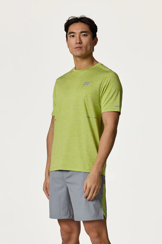 Men's Reprimo Pulse Volt T-Shirt & Grey Volt Track Short Set