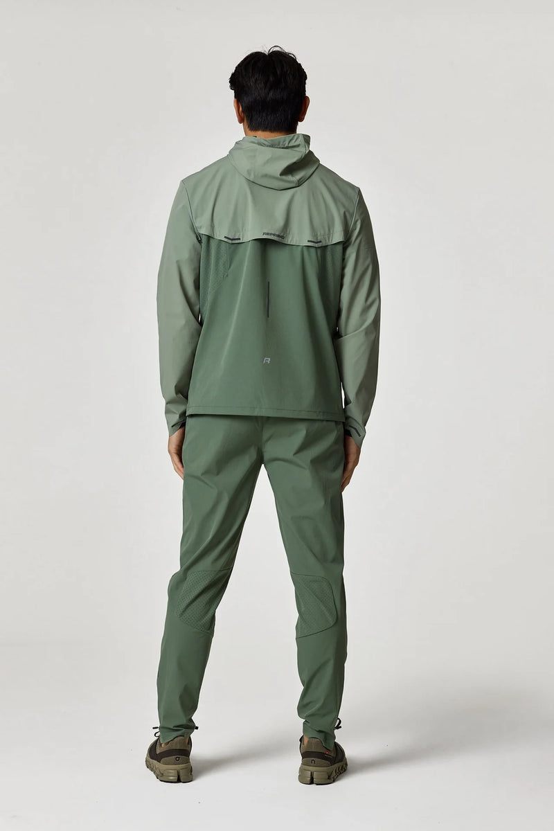 Men's Reprimo Sage Botanical Xcelerate Windbreaker Jacket And Pant Tra