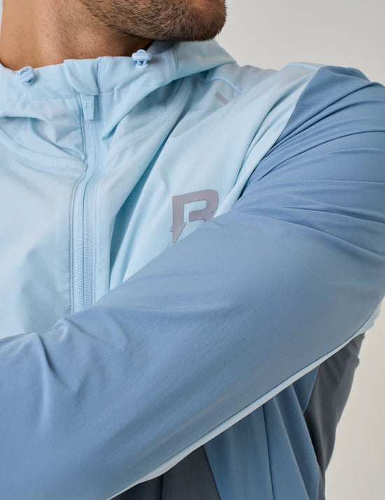 Men's Reprimo Sky Blue Flight Windbreaker — view 4