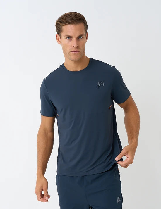 Men's Reprimo Summit T-Shirt in Aero Blue / Flame