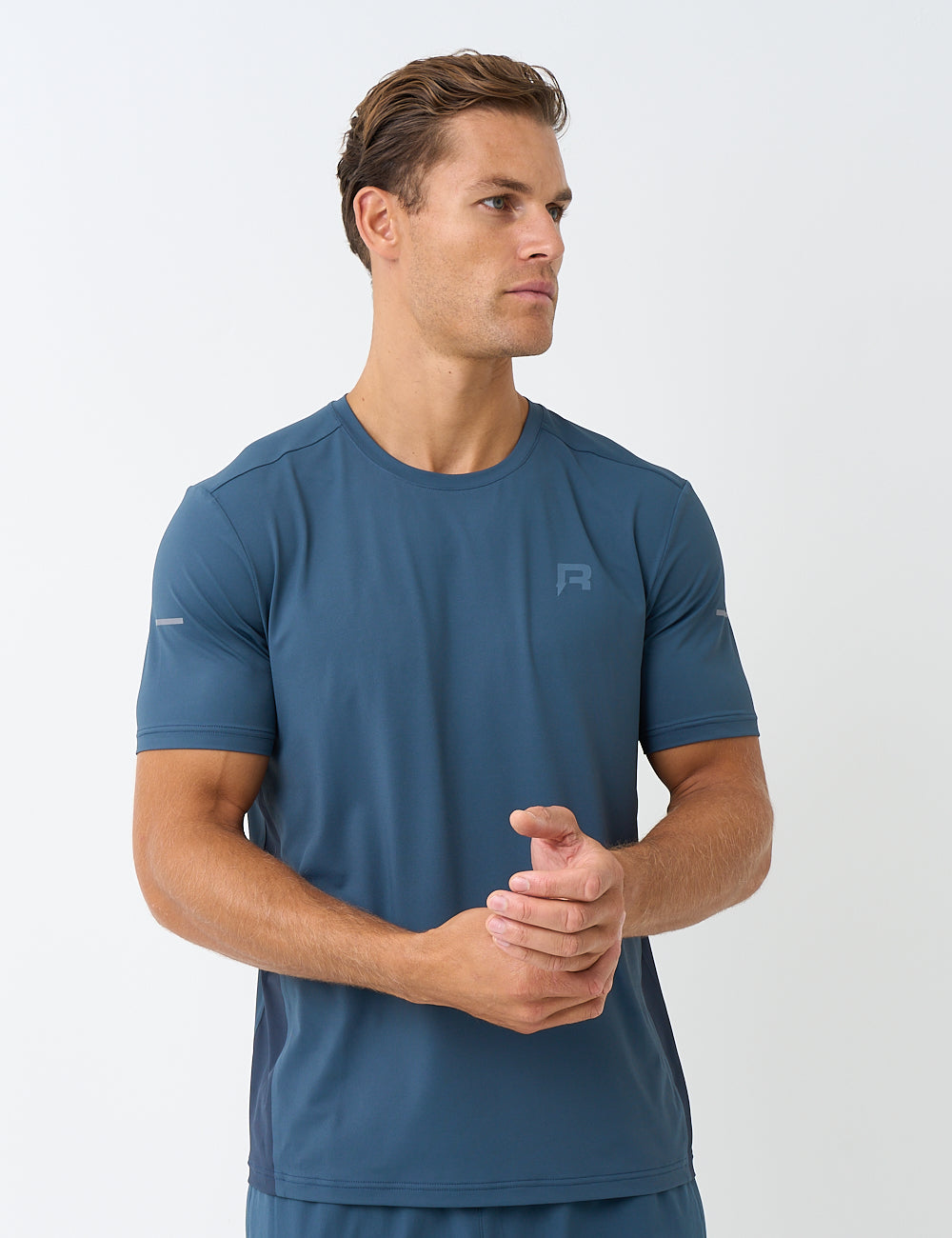 Men's Reprimo Vortex T-Shirt in Marine / Aero Blue