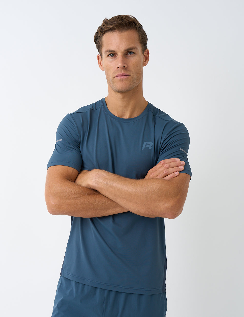 Men's Reprimo Vortex T-Shirt in Marine / Aero Blue