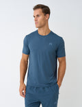 Men's Reprimo Vortex T-Shirt in Marine / Aero Blue