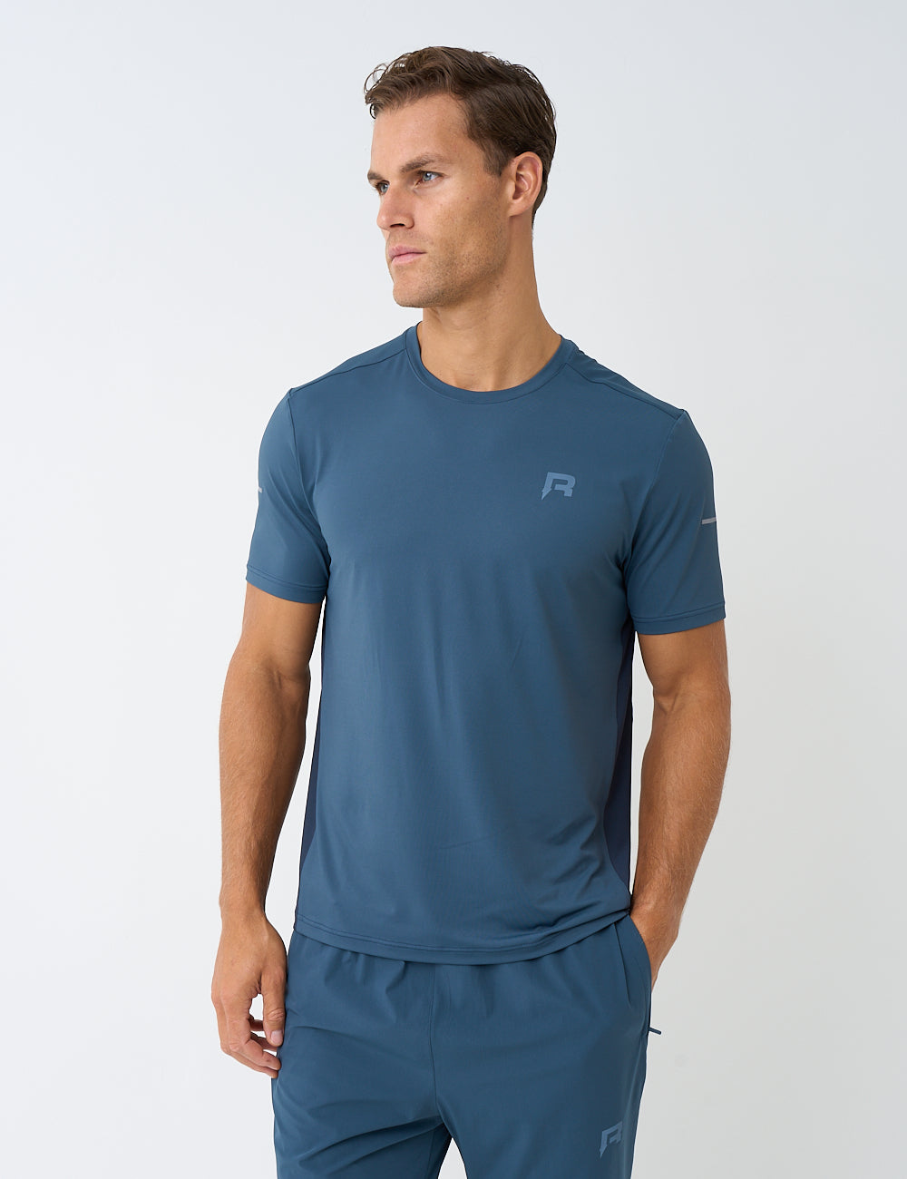 Men's Reprimo Vortex T-Shirt in Marine / Aero Blue