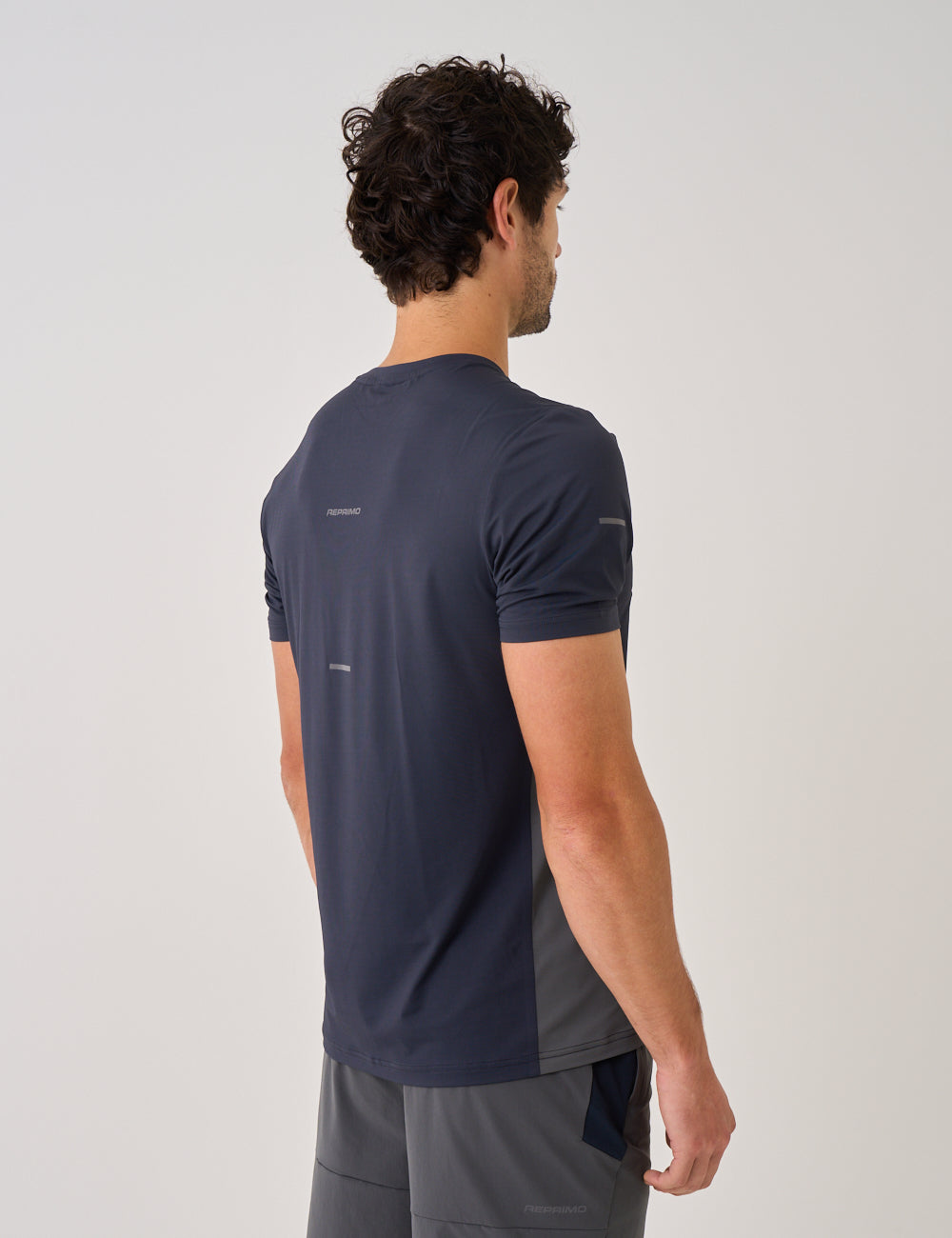 Men's Reprimo Vulcan Slate Vortex T-Shirt — view 4