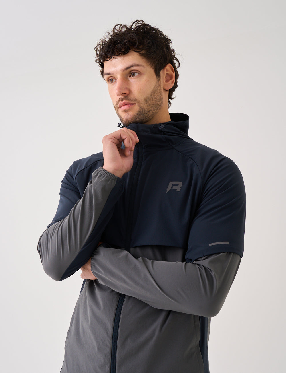 Men's Reprimo Vulcan Slate Vortex Windbreaker — view 4