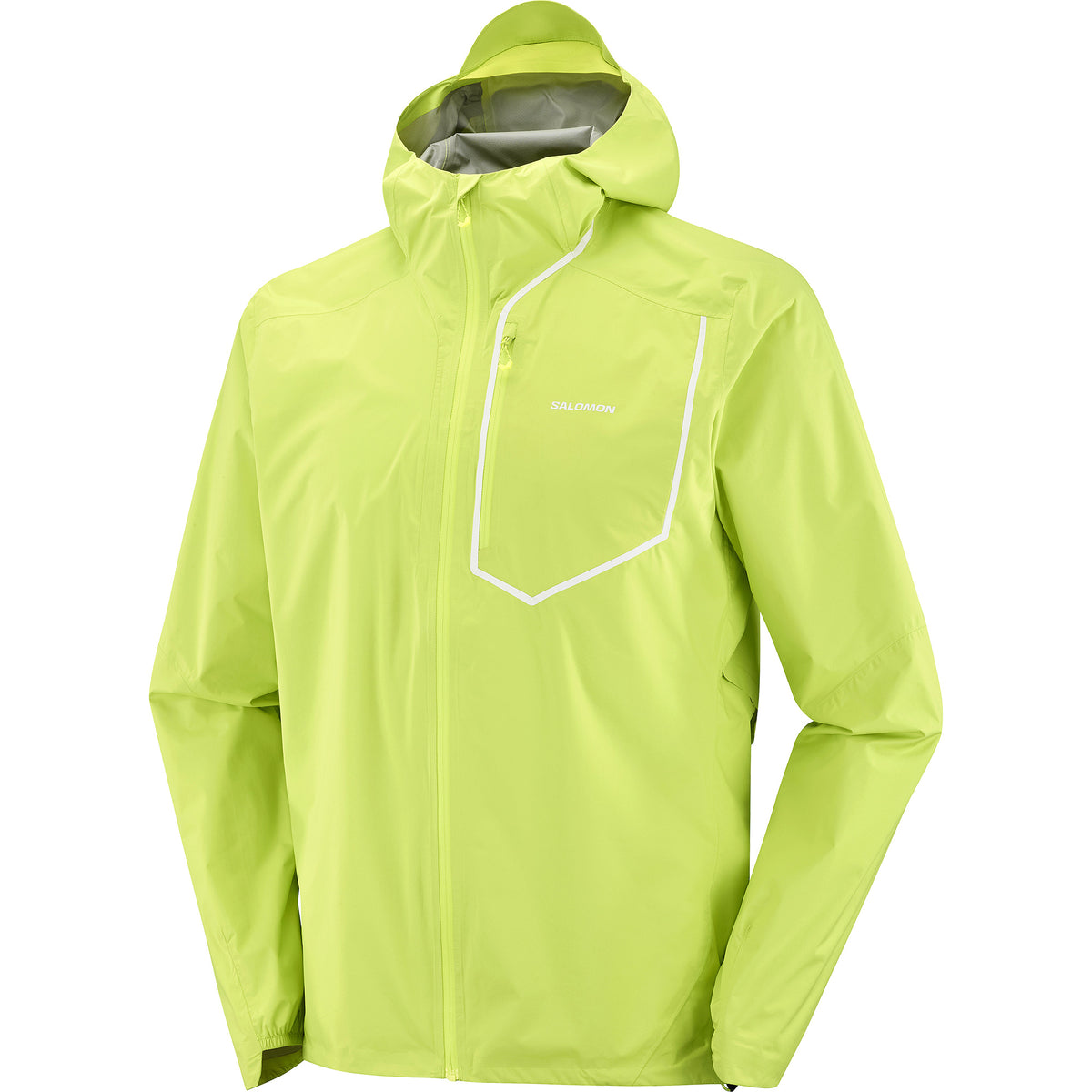 Men's Salomon Acid Lime Bonatti Pro Jacket — view 4