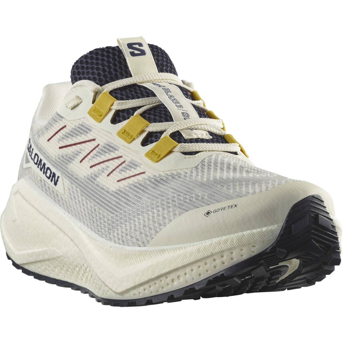 Men's Salomon Aero Blaze 3 GRVL GTX Vanila Ice/Lemon/White Trainers — view 2
