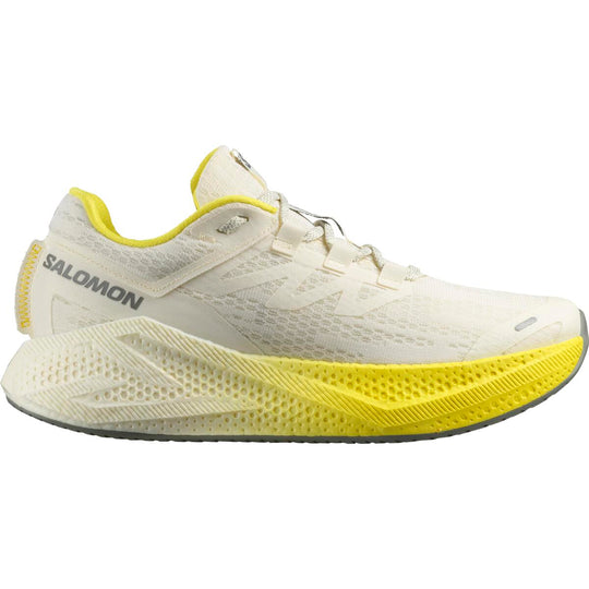 Men's Salomon Aero Glide 3 Vanila Yellow Trainers