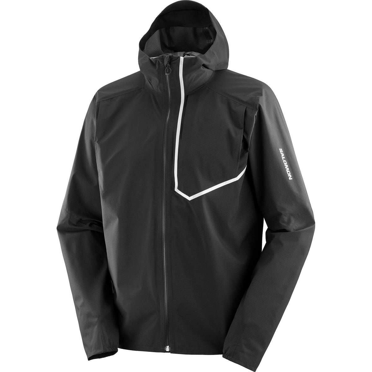 Men's Salomon Black Bonatti Trail Jacket — view 5