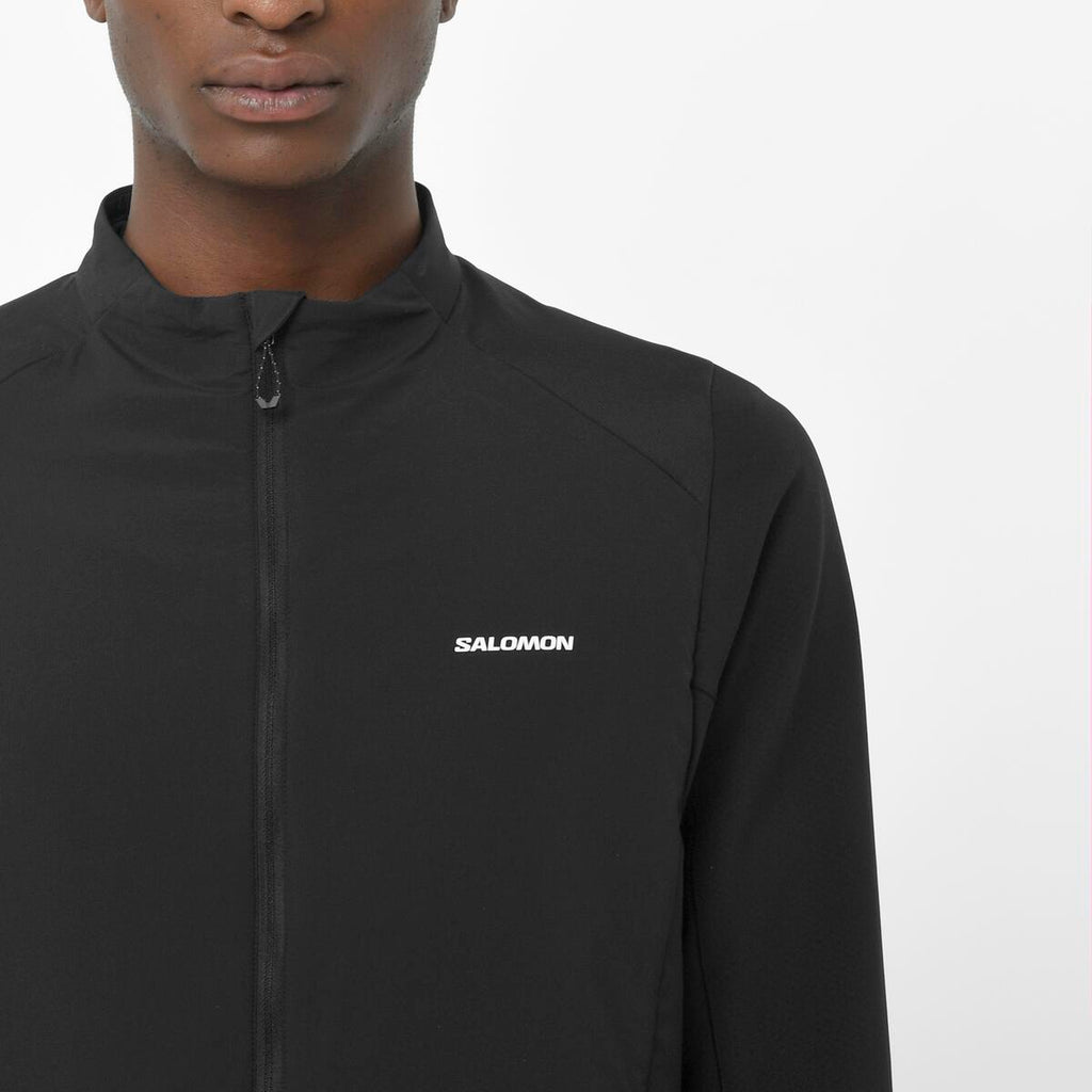 Men's Salomon Black Mountain Flex Hybrid Jacket — view 3