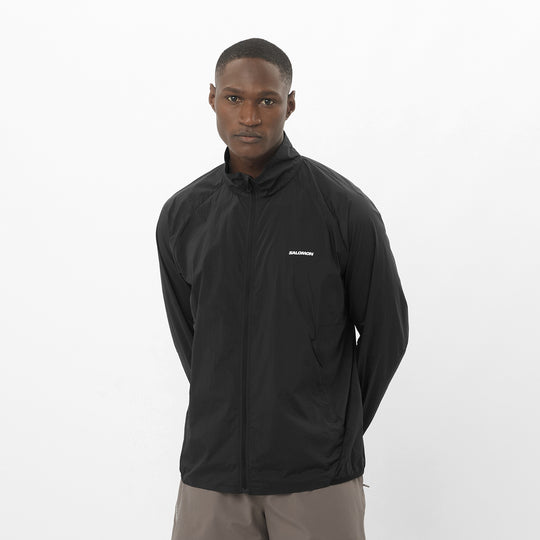 Men's Salomon Deep Black SHKout Fly Jacket