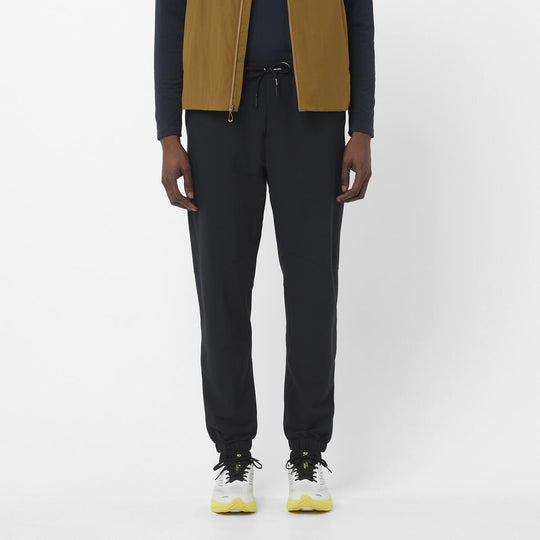 Men's Salomon Deep Black SHKout Hexaflow Pants