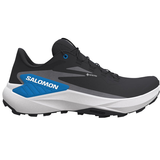 Men's Salomon Genesis Goretex Black/French Blue Trainers
