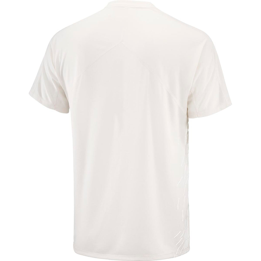Men's Salomon Whisper White Sense Aero SS GFX T Shirt — view 4