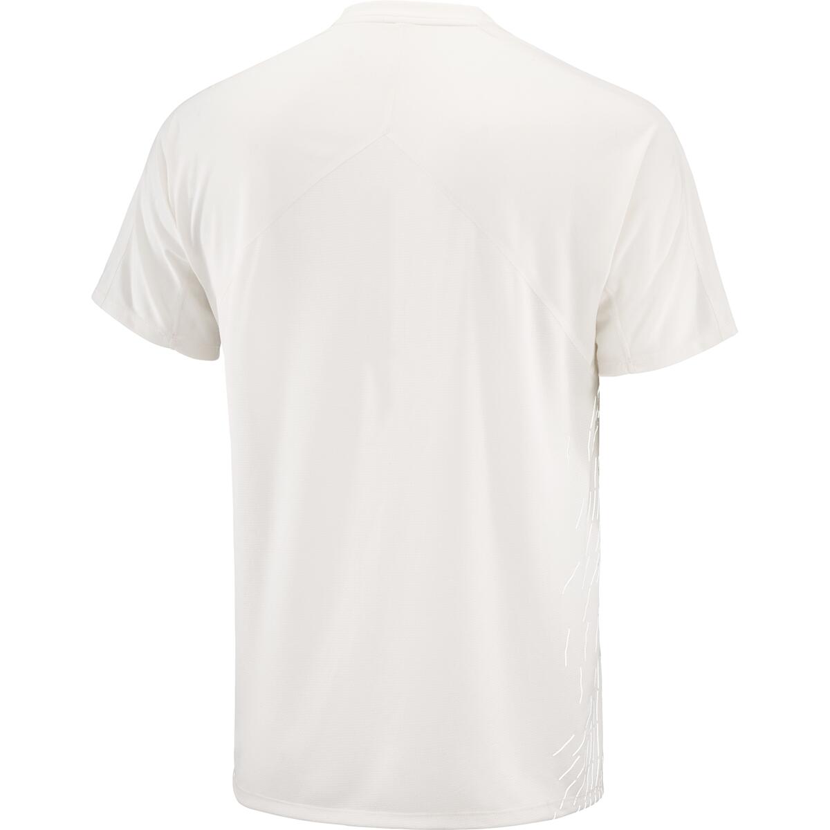 Men's Salomon Whisper White Sense Aero SS GFX T Shirt — view 4