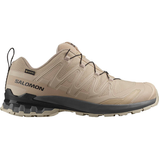 Men's Salomon XA PRO 3D V9 GTX Oxford Tan/Castlerock/Black Trainers
