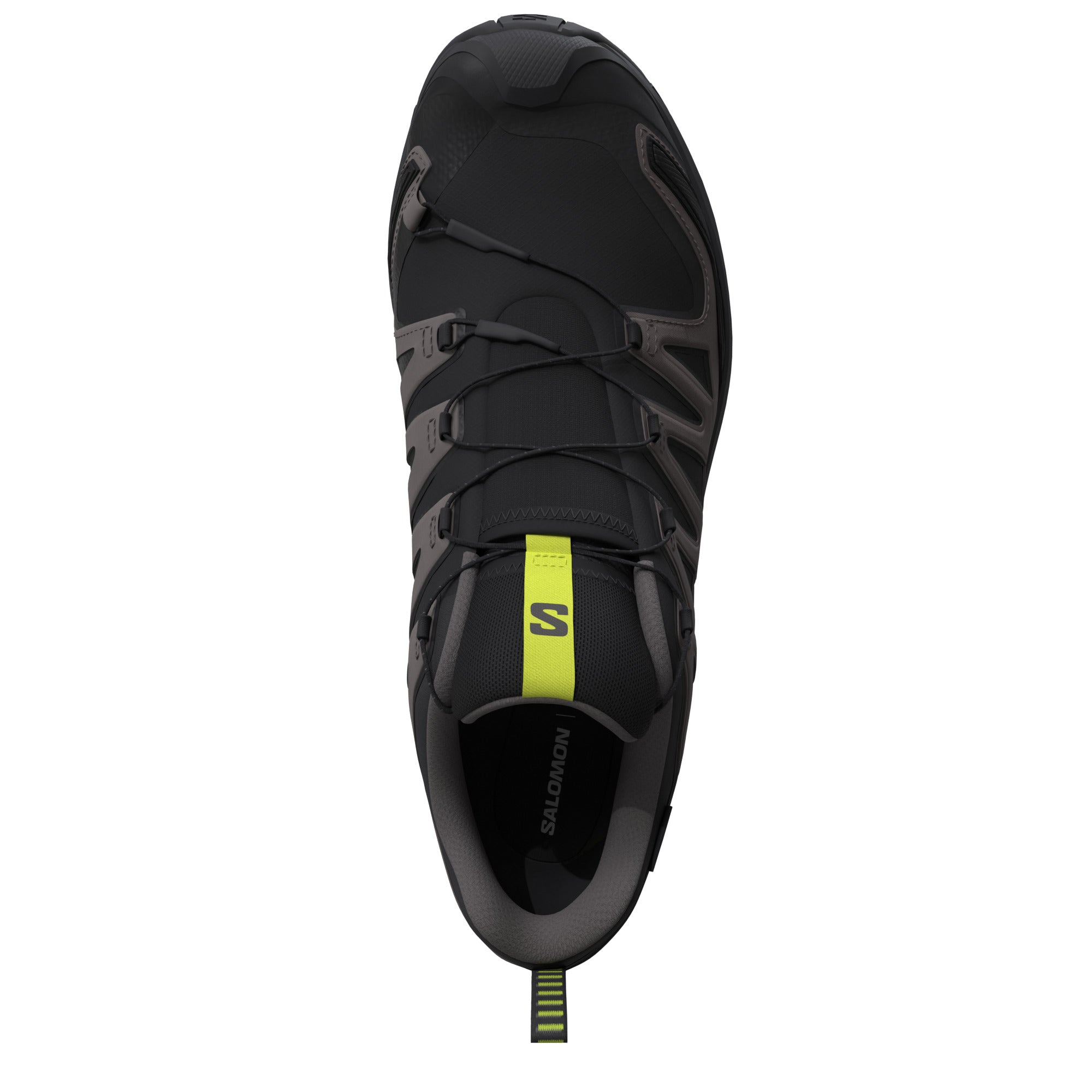 Men's Salomon XA Pro 3D V9 GTX Black Dark Gull Trainers — view 4