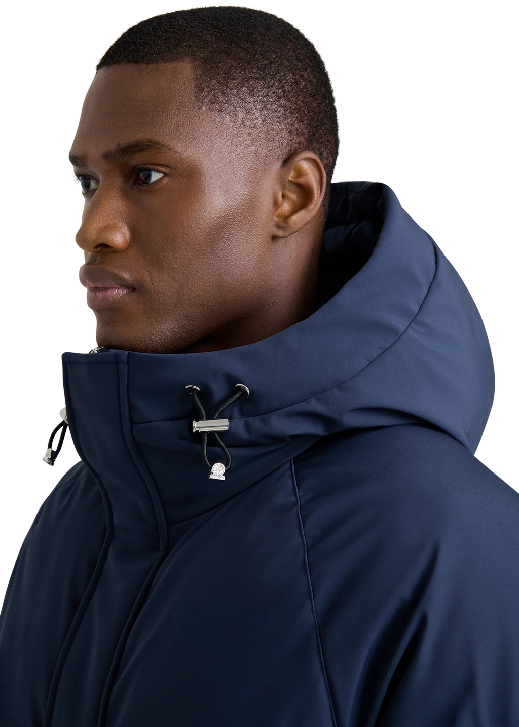 Men's Sandbanks Aspen Raglan Sleeve Puffer in Navy