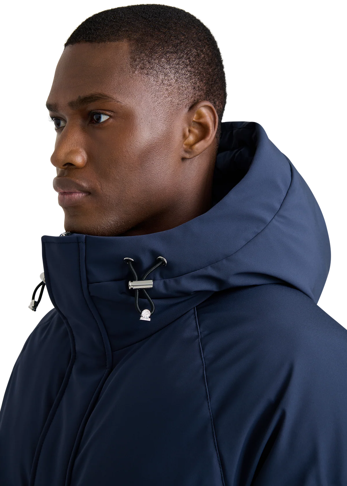 Men's Sandbanks Aspen Raglan Sleeve Puffer in Navy
