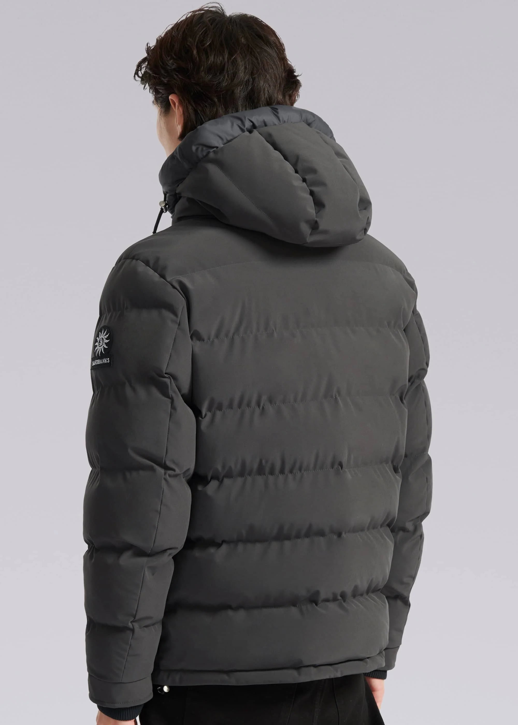 Men's Sandbanks Charcoal Core Puffer Jacket - image 6