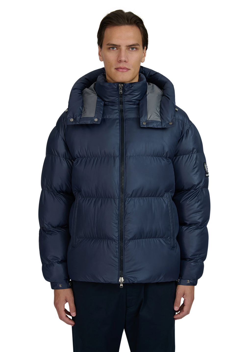 Men's Sandbanks Horizon Puffer in Navy