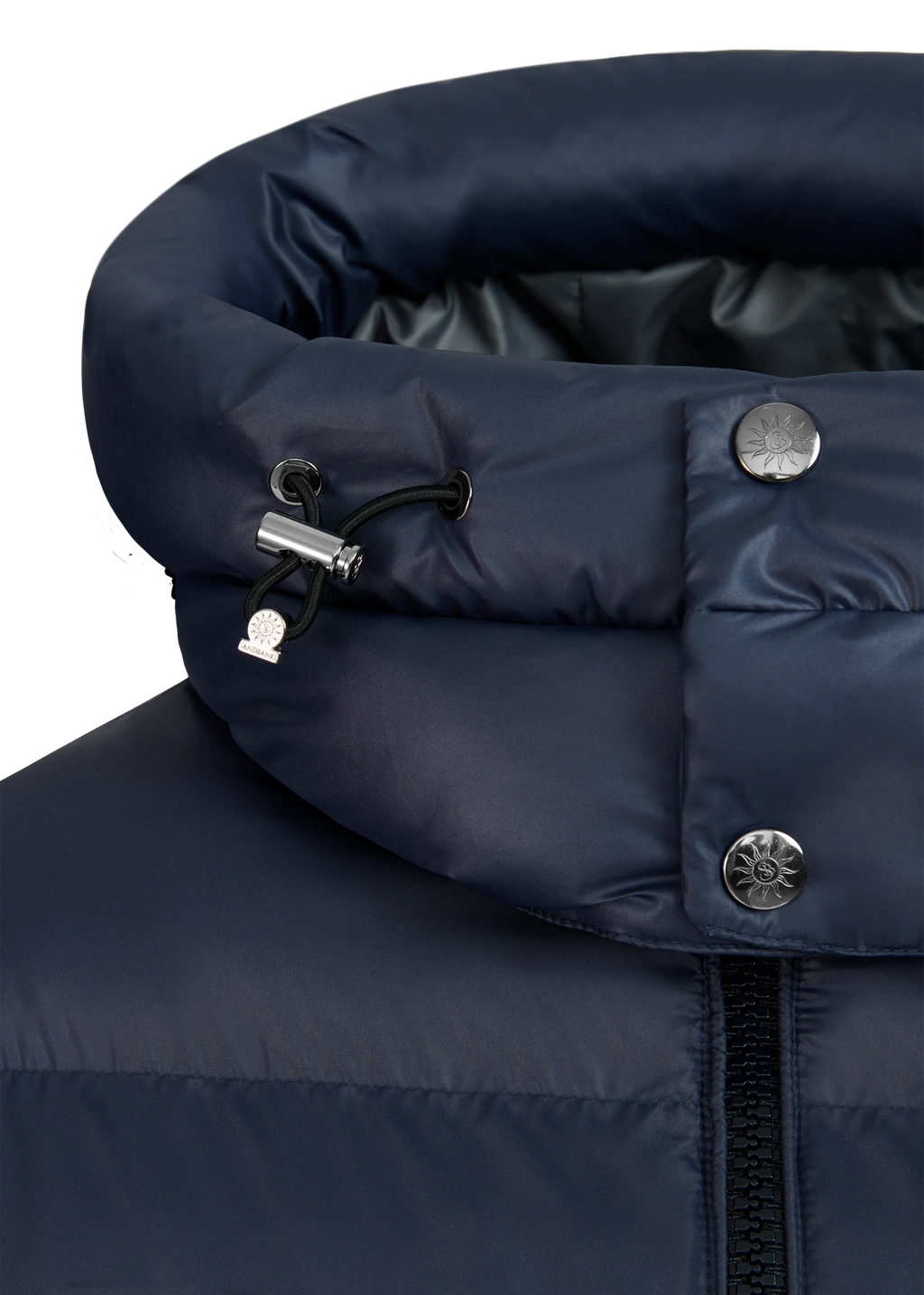 Men's Sandbanks Horizon Puffer in Navy — view 5