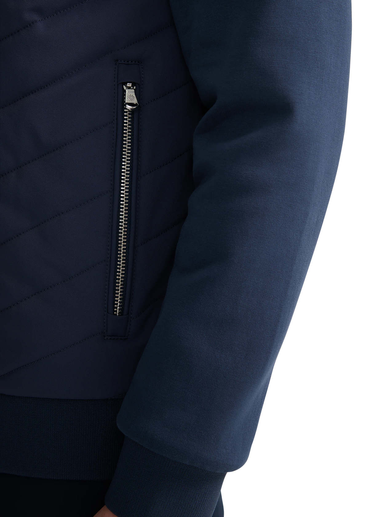 Men's Sandbanks Interlock Chevron Hybrid in Navy — view 4