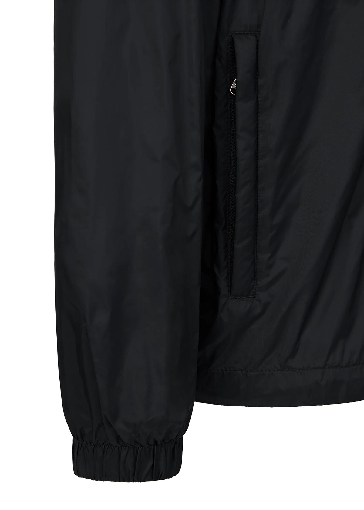 Men's Sandbanks Meridian Nylon Black Windbreaker - image 5