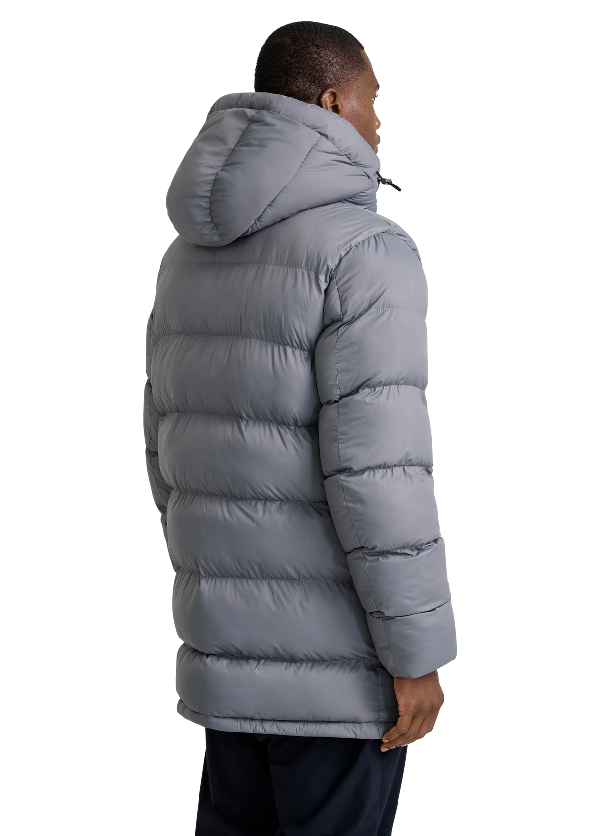 Men's Sandbanks Ravine Charcoal Mid Puffer Jacket