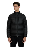 Men's Sandbanks Ripstop Micro Puffer Jacket in Black
