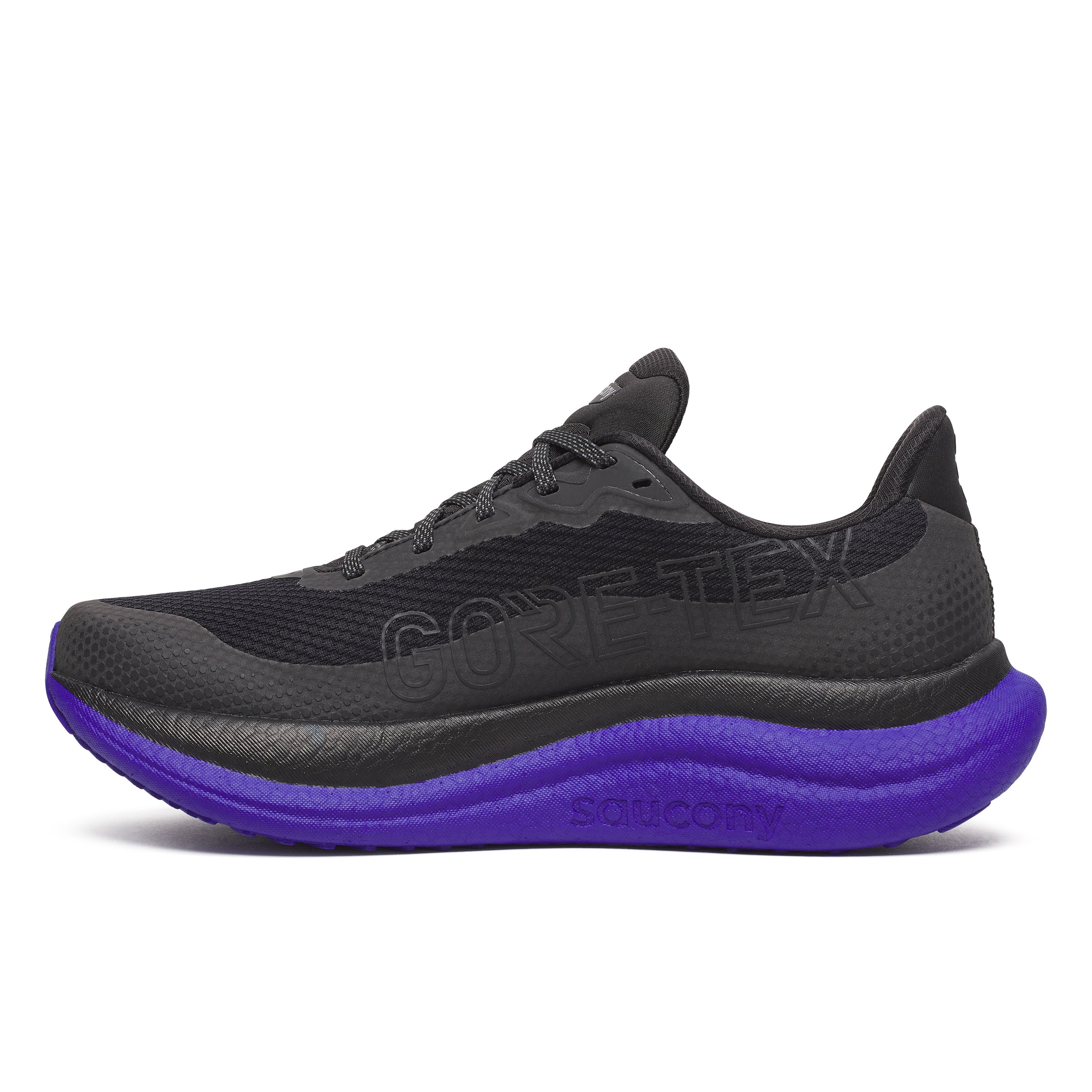 Men's Saucony Triumph 23 Gortex Black Regal Trainers — view 3
