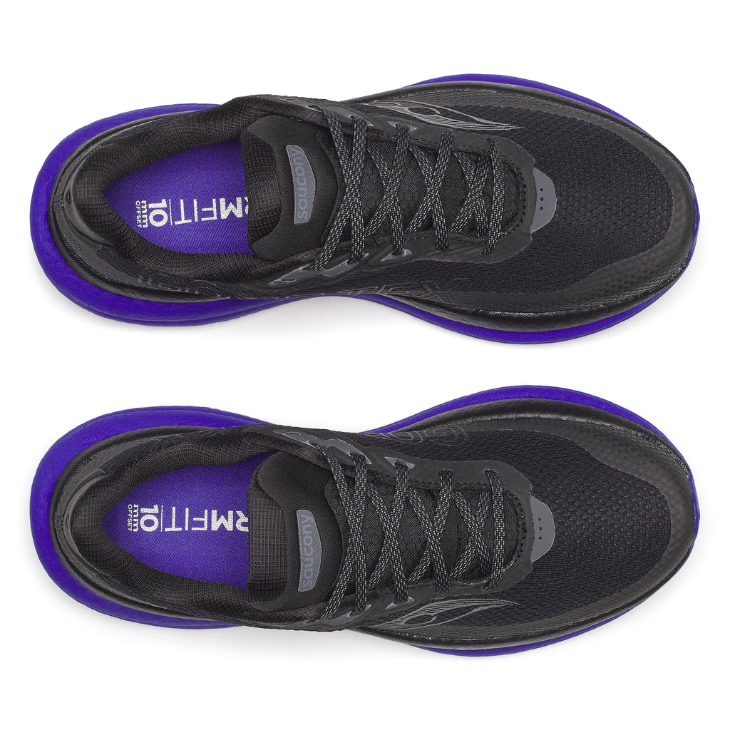 Men's Saucony Triumph 23 Gortex Black Regal Trainers — view 4