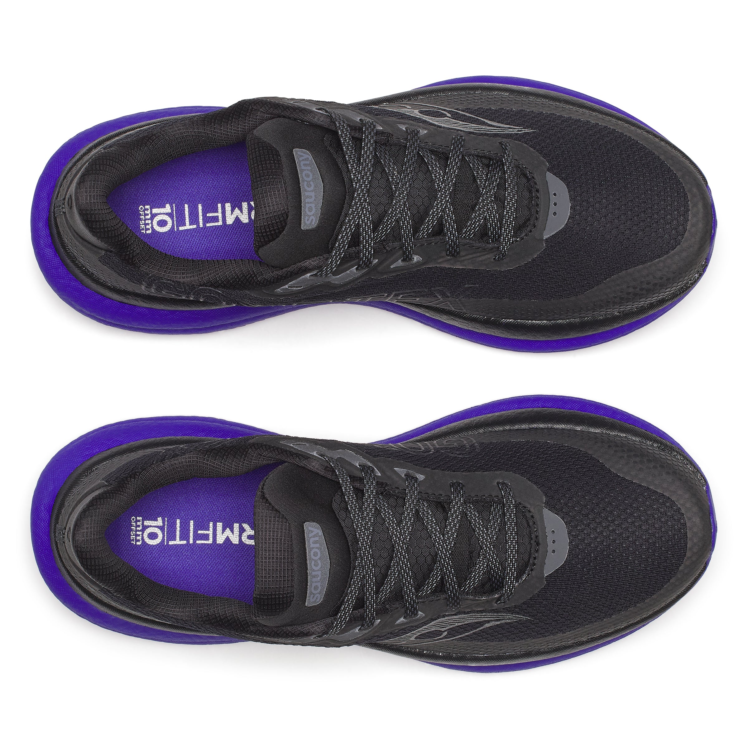 Men's Saucony Triumph 23 Gortex Black Regal Trainers — view 4