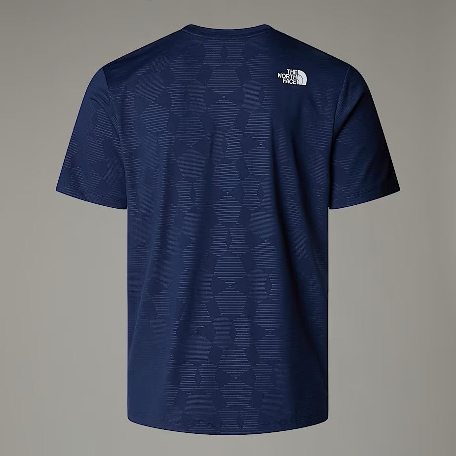 Men's The North Face Summit Navy 24/7 S/S Embossed T Shirt