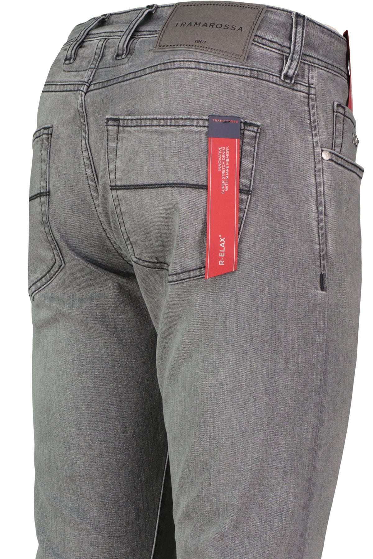 Men's Tramarossa Michelangelo Grey Used R-Elax Jeans Grey