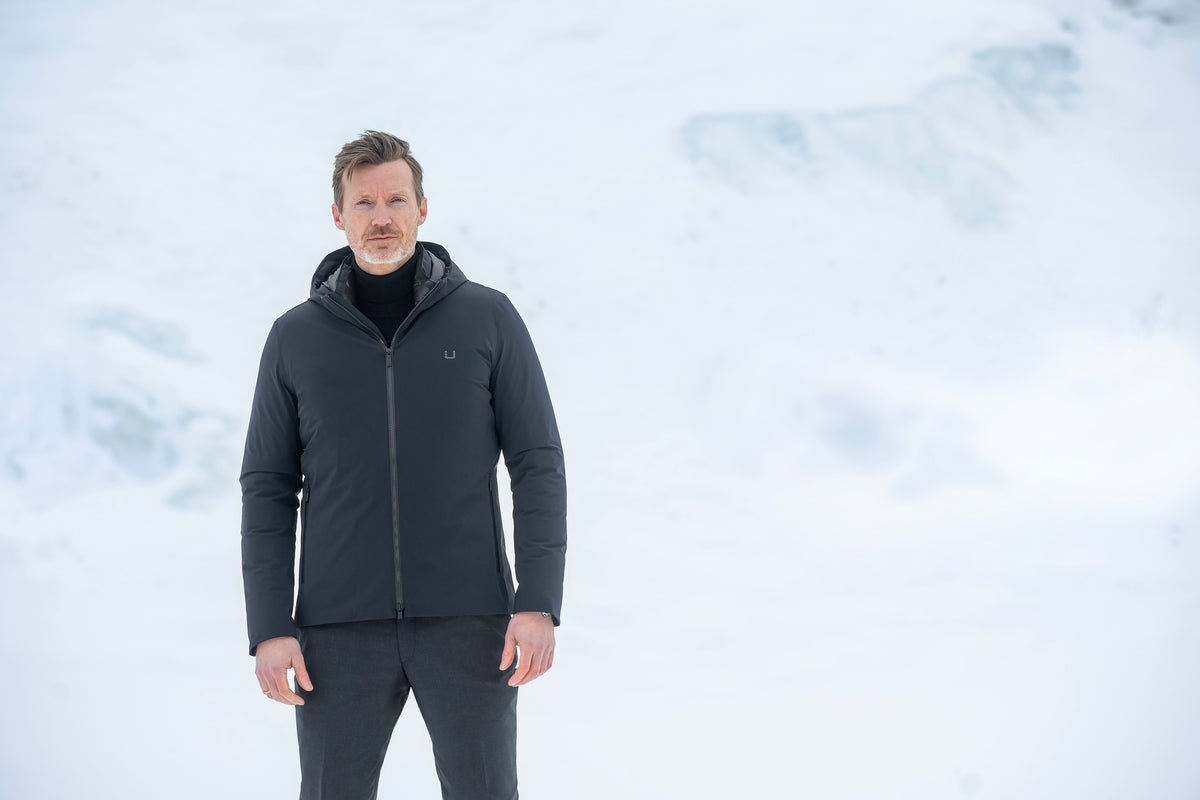 Men's UBR Black Phantom Down Jacket — view 2