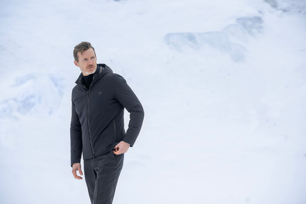 Men's UBR Black Phantom Down Jacket — view 3