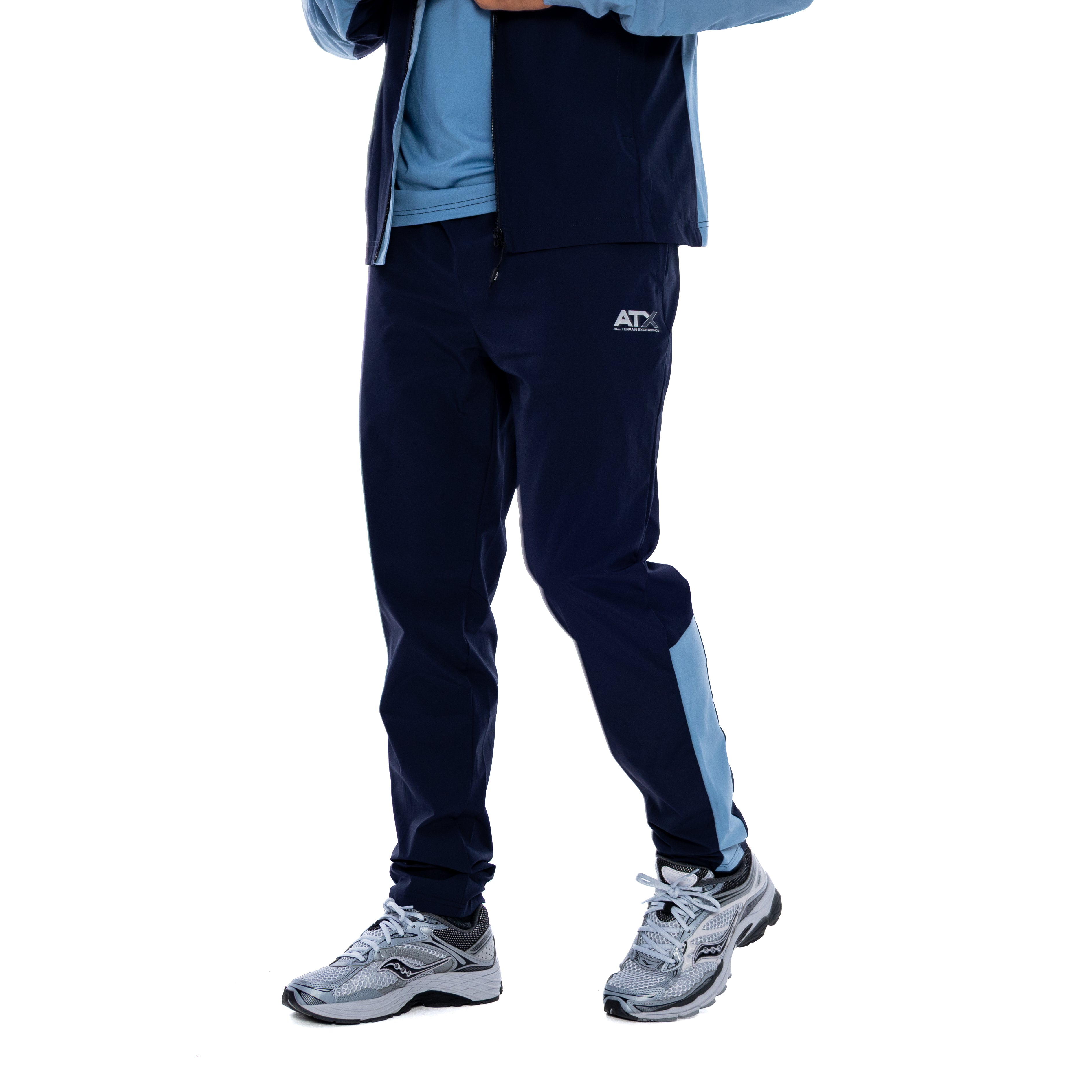Men's ATX Horizon Track Top & Pant In Blue/Navy Tracksuit Set — view 4