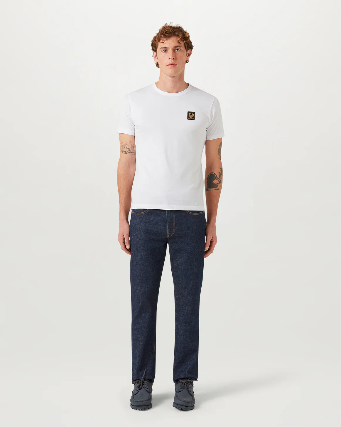 Men's Belstaff White Belstaff T Shirt - image 3